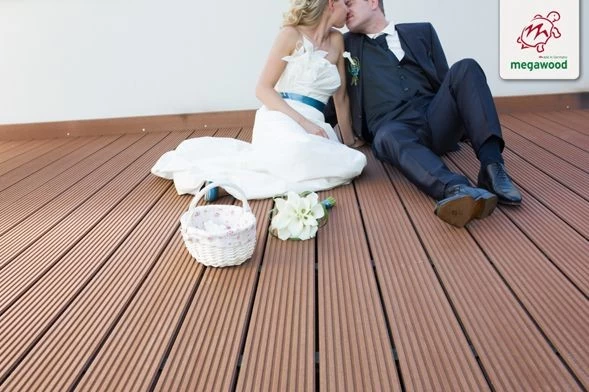 Megawood BarfuĂźdiele Classic Naturbraun