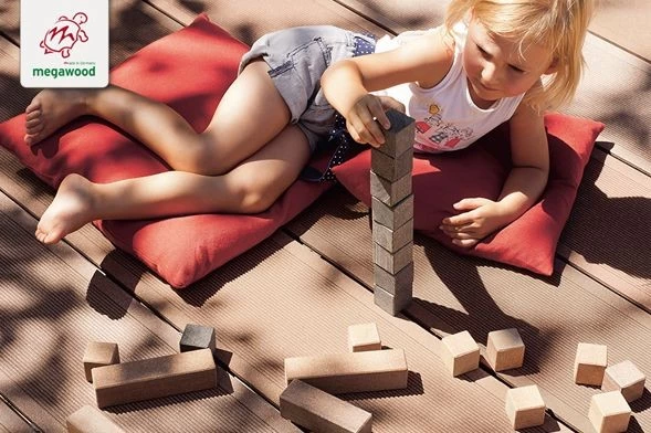 Megawood Barfußdiele Classic Naturbraun – Bild 3