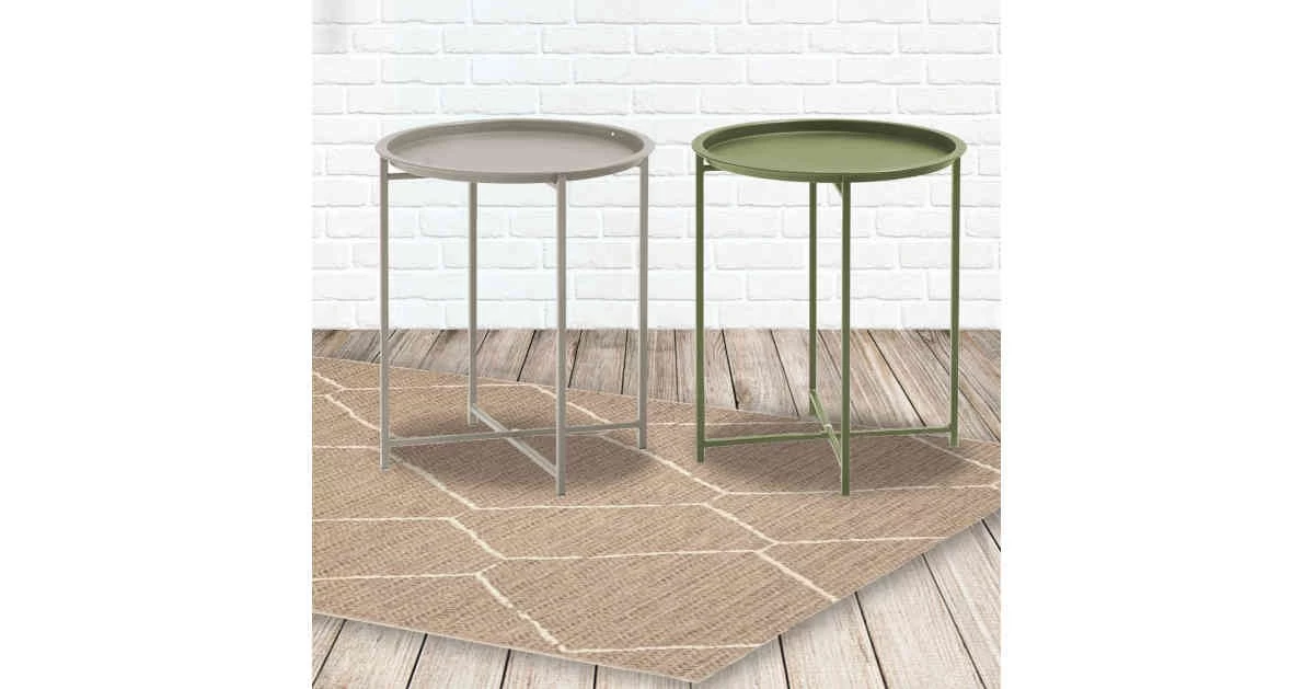 Nora Beistelltisch Olivgrün 46 Cm – Bild 2