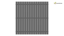 Traumgarten Sichtschutzzaun Squadra Anthrazit Aus Aluminium