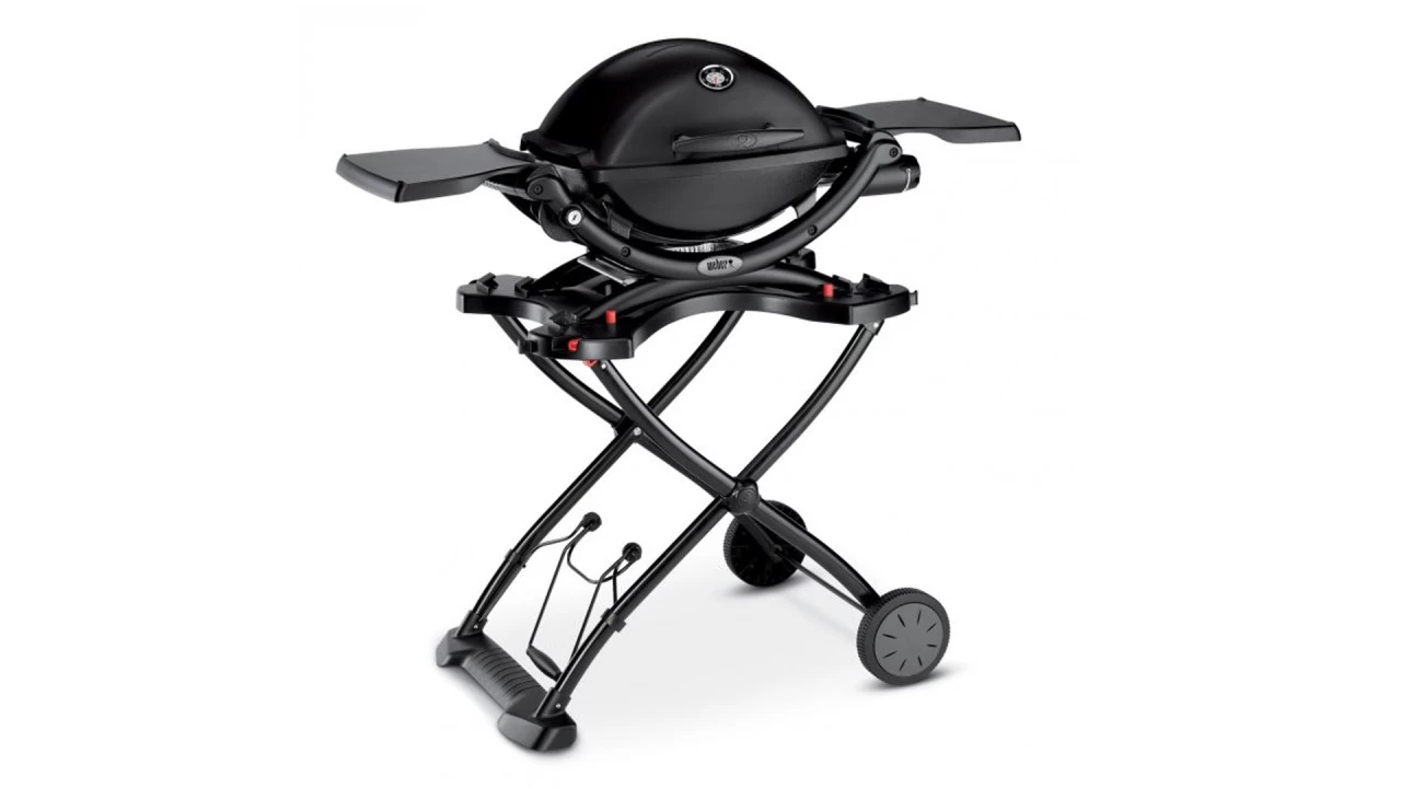 Weber Gasgrill Q 1200 Mobil Black Line