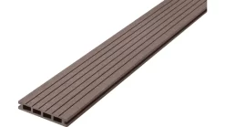 WPC Terrassendiele 20x120x3000 Mm Hohlkammer Braun