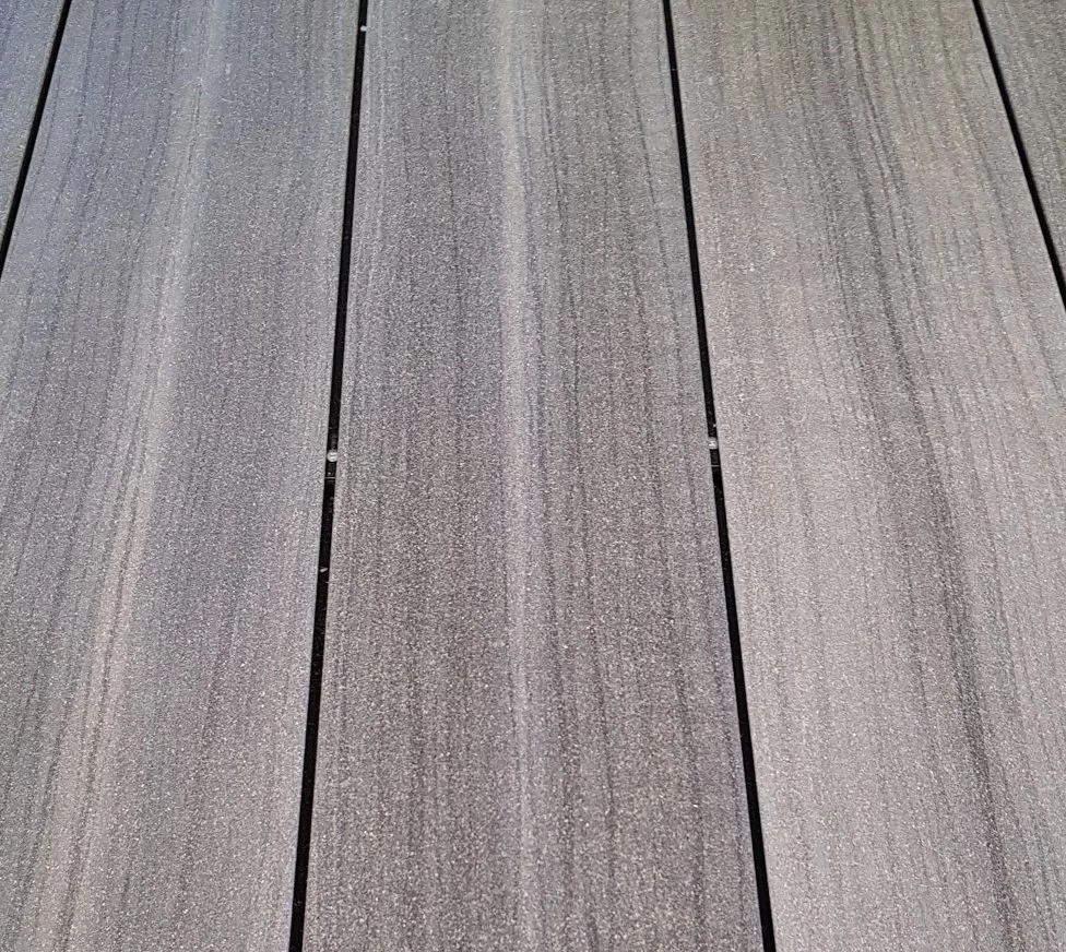 WPC Terrassendiele XXL Signum 16 X 193mm Grau Multicolor Vollprofil – Bild 4