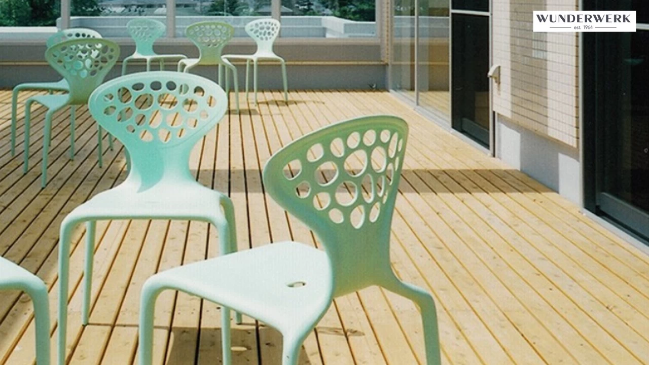 Wunderwerk Terrassendiele Thermo-Kiefer Gebürstet In 4,2 M – Bild 3